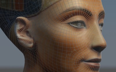 3D Reconstruction of the Bust of Queen Nefertiti