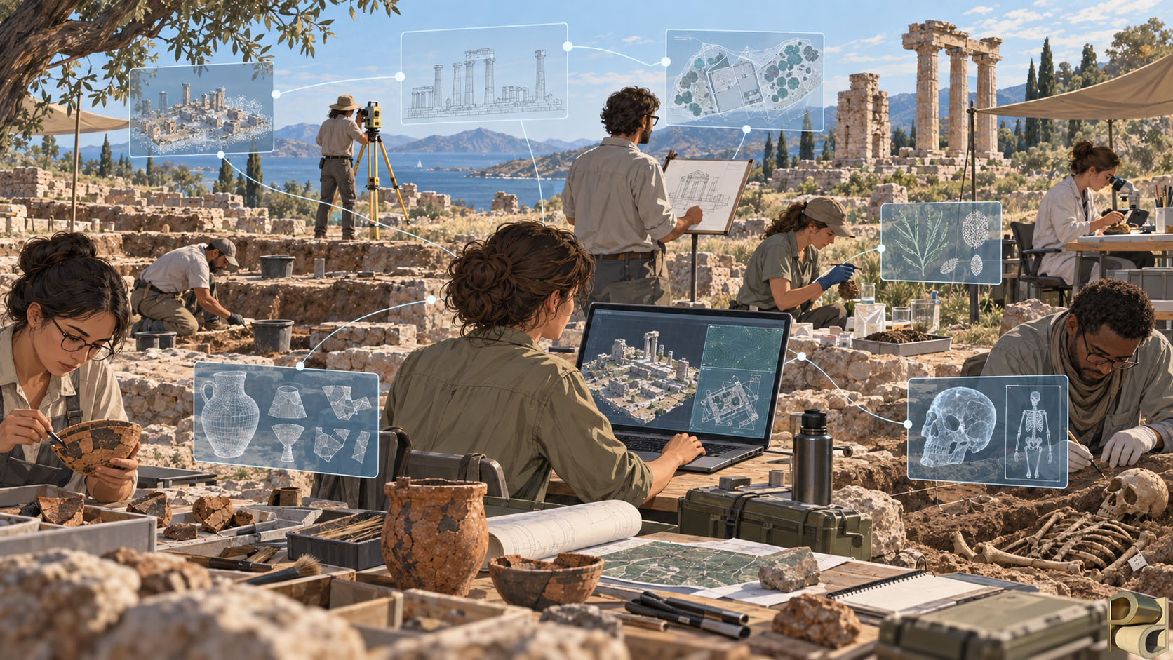 The digital archaeologist within a project